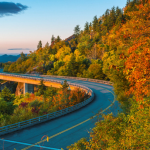 Permalink to Linn Cove Viaduct fall